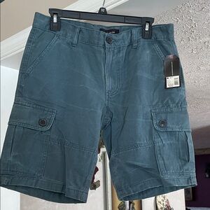 Men's Cargo Shorts in Teal